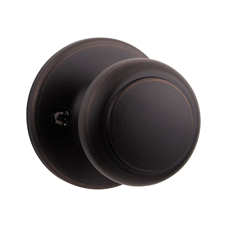 Kwikset Kwikset Cove Venetian Bronze Dummy Knob Right or Left Handed 94880-488